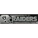 Oakland Raiders - Helmet & Name Bumper Sticker