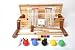 Wood Mallets Hurlingham Croquet Set, 6-Player
