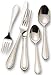 Waterford Powerscourt Matte 18/10 Stainless Steel 5-Piece Place Setting, Service for 1