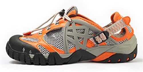 ECF Men's Upstream shoes hiking slip resistant breathable lightweight shoes