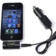 ATC New All Channel Wireless Mini Rapid Automobile Car Charger Cigarette Lighter + FM Radio Adapter Transmitter /Modulator For Apple iPod / iPhone / iTouch 3G, & 3G S / Nano / Classic / Touch / Video MP3 player, -LCD Display,Black