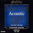 Martin MSP4200 SP Phosphor Bronze Acoustic Guitar Strings, Medium