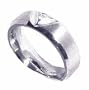 6MM 0.7Ct. Diamond Promise Ring, Wedding Band