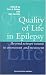Books : Quality of Life in Epilepsy: Beyond Seizure Counts in Assessment and Treatment