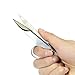 Wisehands 4.5 Inch Sharp Blades Thread Nippers, Stainless Steel with Red Sleeve Cover Made of Rubber