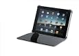 Bear Motion Genuine Leather Case Folio with 3-in-1 built-in Stand for Apple Ipad Tablet/wifi 3G Model 16gb, 32gb, 64gb (Slim Black)