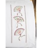 41HYB1rH3ZL. SL160  Janlynn Fan Tastic Pillowcase Pair Stamped Embroidery Kit