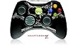 XBOX 360 Wireless Controller Skin - Chrome Skull on Black (Controller Not Included)