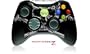 XBOX 360 Wireless Controller Skin - Chrome Skull on Black (Controller Not Included)