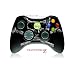 XBOX 360 Wireless Controller Skin - Chrome Skull on Black (Controller Not Included)