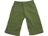 BabyLuxe YogaColors Baby Rib Karate Pants – 14 Colors and Super soft (3-6 months, Olive) 4032