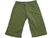 BabyLuxe YogaColors Baby Rib Karate Pants – 14 Colors and Super soft (3-6 months, Olive) 4032