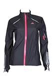 Adidas adistar Gore-Tex Paclite Shell Damen Jacke Laufjacke Running Jogging Runningjacke Joggingjacke Sport Regen Regenjacke Funktionsjacke Outdoorjacke outdoor wasserabweisende wasserfeste wasserdichte atmungsaktive Frauen Schwarz Größe 36