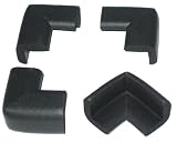 Kidkusion Toddler Corner Kushions Black - 4 Pack