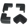 Kidkusion Toddler Corner Kushions Black - 4 Pack
