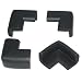 Kidkusion Toddler Corner Kushions Black - 4 Pack