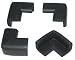 Kidkusion Toddler Corner Kushions Black - 4 Pack