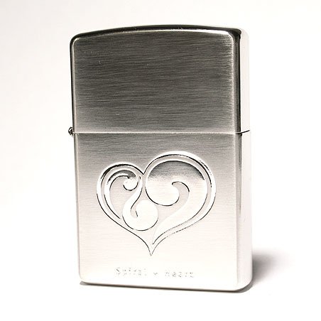 ｜Zippo ライター スパイラルハート ハート 200S