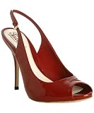 Gucci red patent 'Sofia' high heel slingbacks