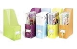 Plastic Magazine Organizers - Set of 5 - Assorted Colors by Whitmor