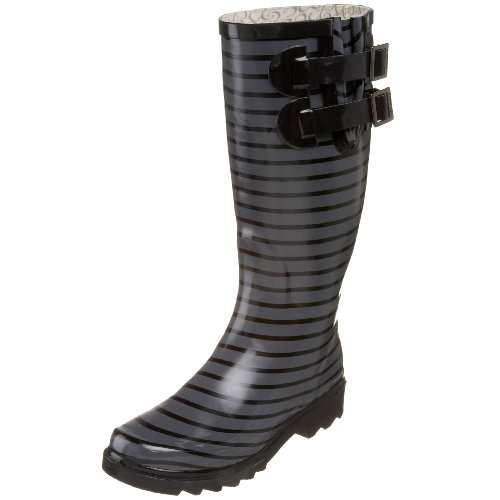 Chooka Women's 1011464 Rain Boot,Charcoal,9 M US