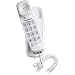 Conair PR5007WCS Big Button Slim Corded Phone (White)