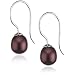Valero Pearls Valero Classics Damen-Ohrh�nger 925 Sterlingsilber S��wasser-Zuchtperlen chocolate ca. 8,5-9,0 mm  354025