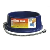 Pet Supplies : Heated Bowl (Blue, 1.5 Gallon Capacity)