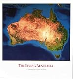 Australia From Space, Art Poster