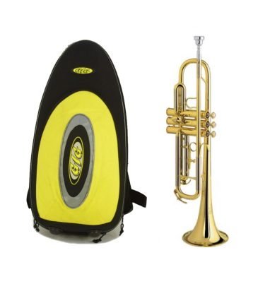 MusicalInstruments: Swing Street Artist Series Brass with GIG Molded case Yellow