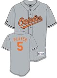 Adam Jones Jersey: Baltimore Orioles Youth AWAY Grey #10