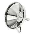 Norpro 5 1/2-Inch Stainless Steel Funnel with Detachable Strainer