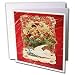 Lee Hiller Designs Holidays Valentines Day - Victorian Valentine Cherub Dove Roses - Greeting Cards-12 Greeting Cards with envelopes