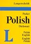 Langenscheidt's Pocket Polish Dictionary English- Polish Polish-English (Langenscheidt's pocket dictionaries)
