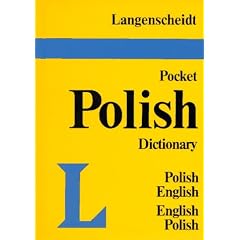 Langenscheidt's Pocket Polish Dictionary English- Polish Polish-English