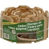 Greenes Fence #RC 41 6x10 Cedar Lawn Edging by GREENES FENCE CO