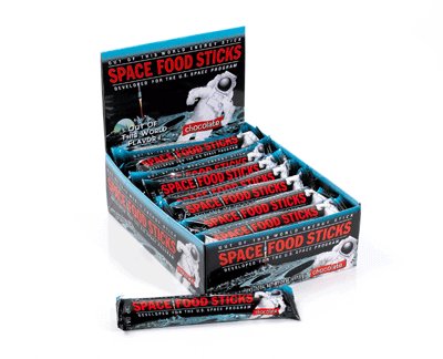Space Food Sticks (Chocolate) by Retrofuture Products