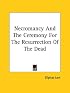 Necromancy and the Ceremony for the Resurrection of the Dead