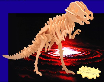 41HYT 6tYFL 30 Tyrannosaurus Rex 3D Puzzle