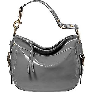 Coach Petrol Patent Leather Zoe 12735