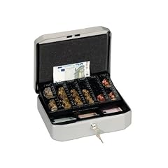 Durable 177857 Geldkassette Euroboxx S, 283 x 225 x 100 mm, Stahlblech, silbergrau