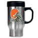 Cleveland Browns NFL 16oz Stainless Steel Travel Mug - Helmet Logo