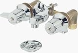 B&K INDUSTRIES 121-999 Ledgeback Faucet 4-1/2 - 6 Centers