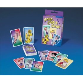 Click here to buy Snap Clap and Slap Card Game by Ravensburger.