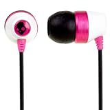 Skullcandy Riot Ear Buds White/Pink, One Size Skullcandy Riot Ear Buds White/Pink, One Size