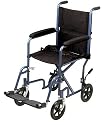 Drive Medical Economy Transport Chair, 17 Inch