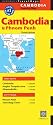 Cambodia Travel Map Third Edition (Comprehensive Country Maps)