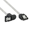 Serial ATA-Kabel - Serial ATA 150/300/600 - Serial ATA, 7-polig - Serial ATA, 7-polig - 50 cm - gerundet - durchsichtig