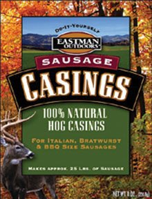 Eastman Outdoors 38672 Natural Hog Casings, for 25-Pounds of Sausage