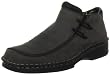 Rieker 57074-45 57074-45 - Botines fashion de cuero para mujer, color gris, talla 41